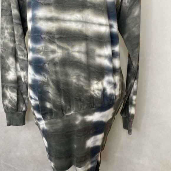 Young Fabulous & Broke Asymmetrical Tie Dye Mini Sweater Dress size XS - Picture 3 of 14